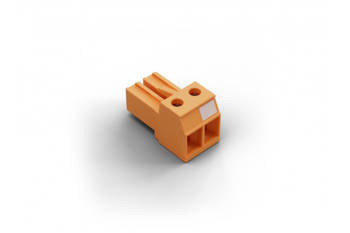 Złącze śrubowe pomarańczowe 2 poz.