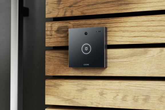Loxone Intercom - wideodomofon antracytowy