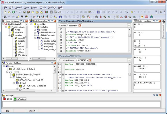 Zmiana wersji Standard na Advanced kompilatora CodeVisionAVR